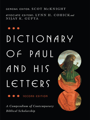 cover image of Dictionary of Paul and His Letters: a Compendium of Contemporary Biblical Scholarship